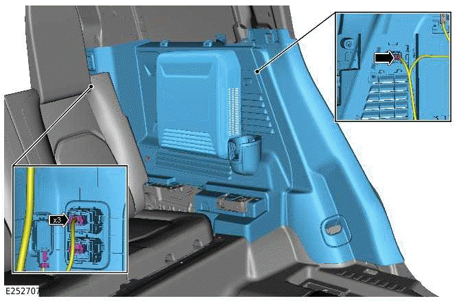 Left Loadspace Trim Panel - [+] 7 Seat Configuration, 110